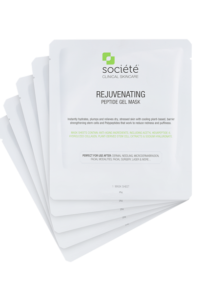 Societe Rejuvenating Peptide Gel Mask- 5 Pack